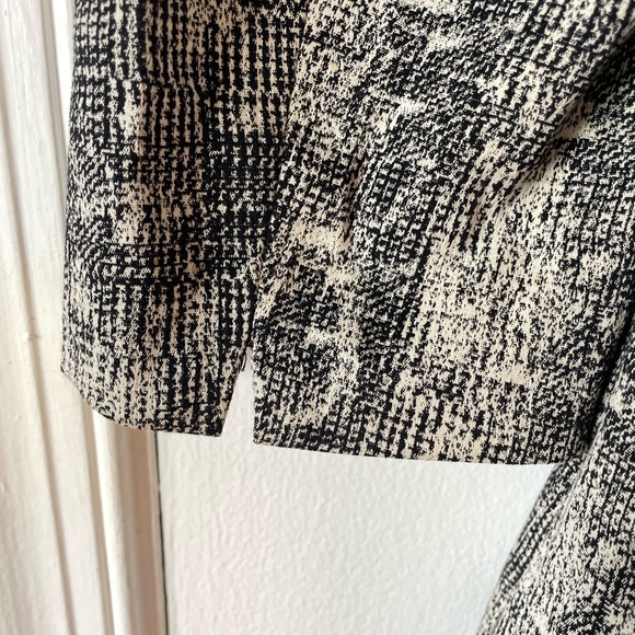 MM Lafleur sz 10 The Etsuko Dress Crackle Pattern Pockets workwear Office - Picture 7 of 13